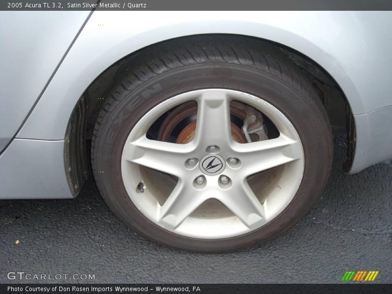 Satin Silver Metallic / Quartz 2005 Acura TL 3.2