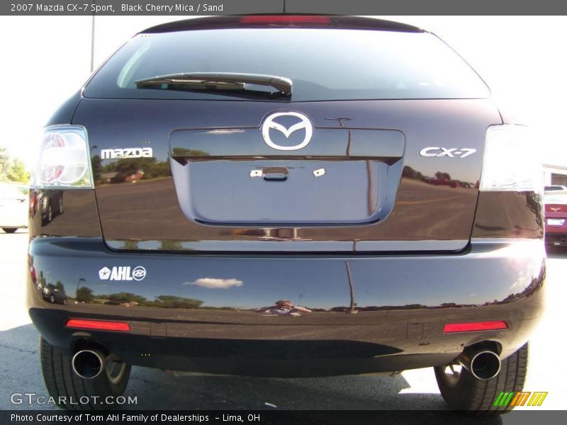 Black Cherry Mica / Sand 2007 Mazda CX-7 Sport