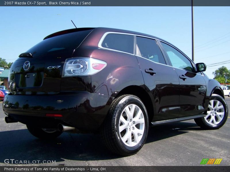 Black Cherry Mica / Sand 2007 Mazda CX-7 Sport