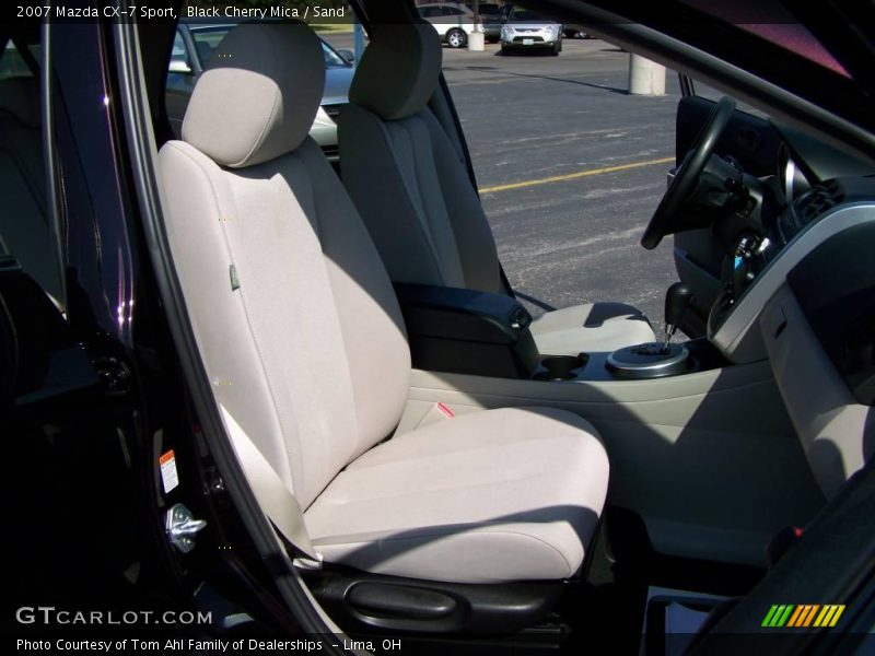 Black Cherry Mica / Sand 2007 Mazda CX-7 Sport