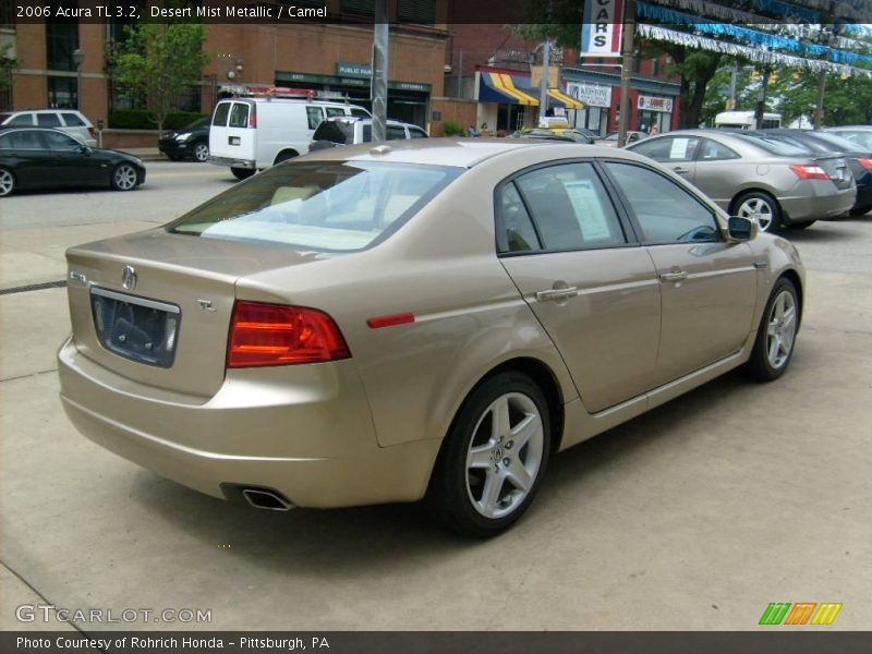 Desert Mist Metallic / Camel 2006 Acura TL 3.2