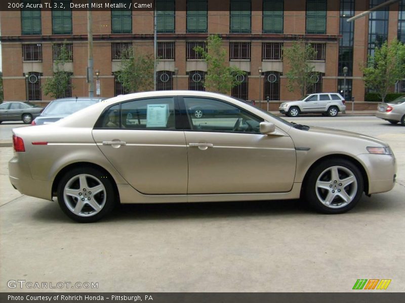 Desert Mist Metallic / Camel 2006 Acura TL 3.2