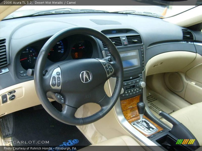 Desert Mist Metallic / Camel 2006 Acura TL 3.2