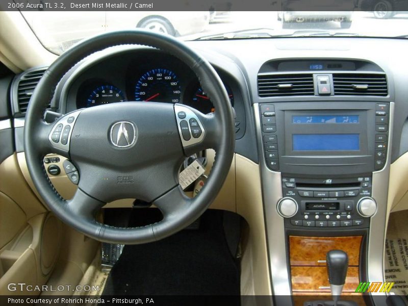 Desert Mist Metallic / Camel 2006 Acura TL 3.2