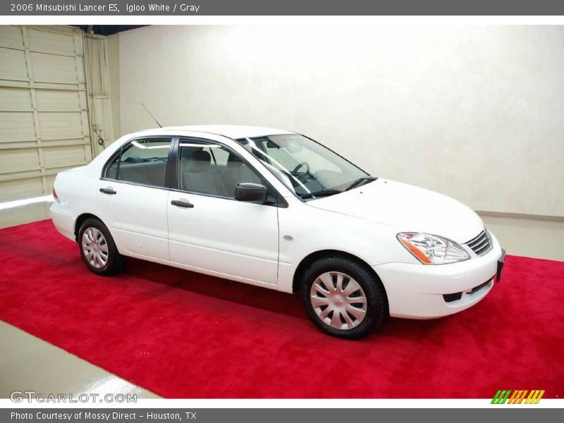 Igloo White / Gray 2006 Mitsubishi Lancer ES