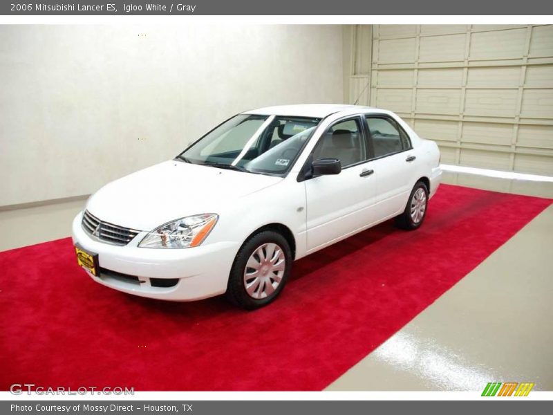 Igloo White / Gray 2006 Mitsubishi Lancer ES