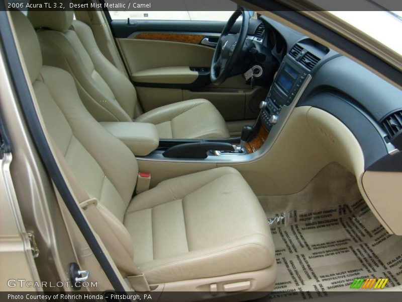 Desert Mist Metallic / Camel 2006 Acura TL 3.2