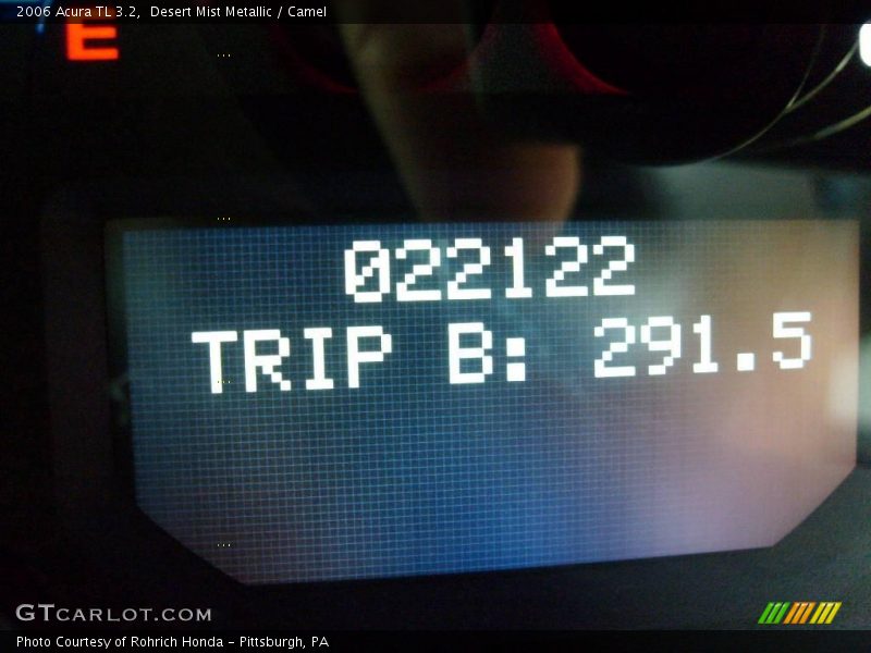 Desert Mist Metallic / Camel 2006 Acura TL 3.2