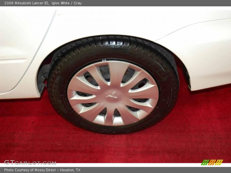 Igloo White / Gray 2006 Mitsubishi Lancer ES