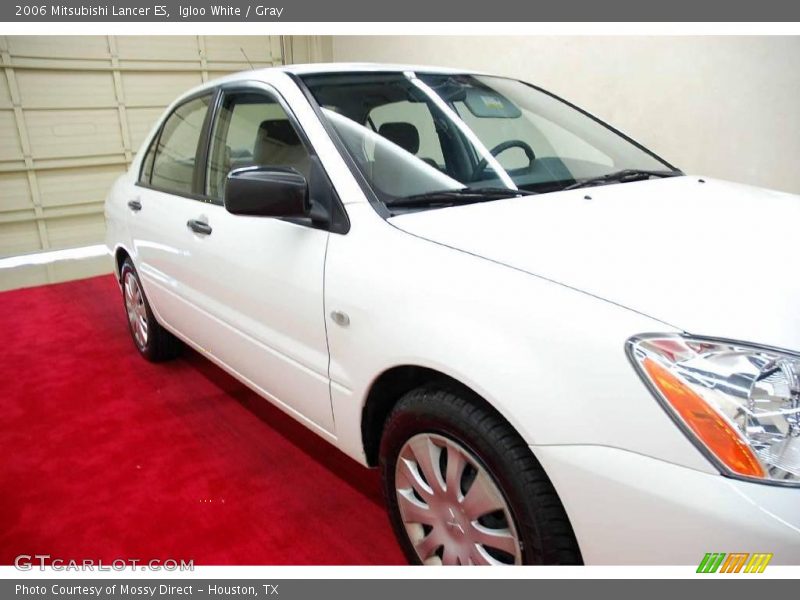 Igloo White / Gray 2006 Mitsubishi Lancer ES