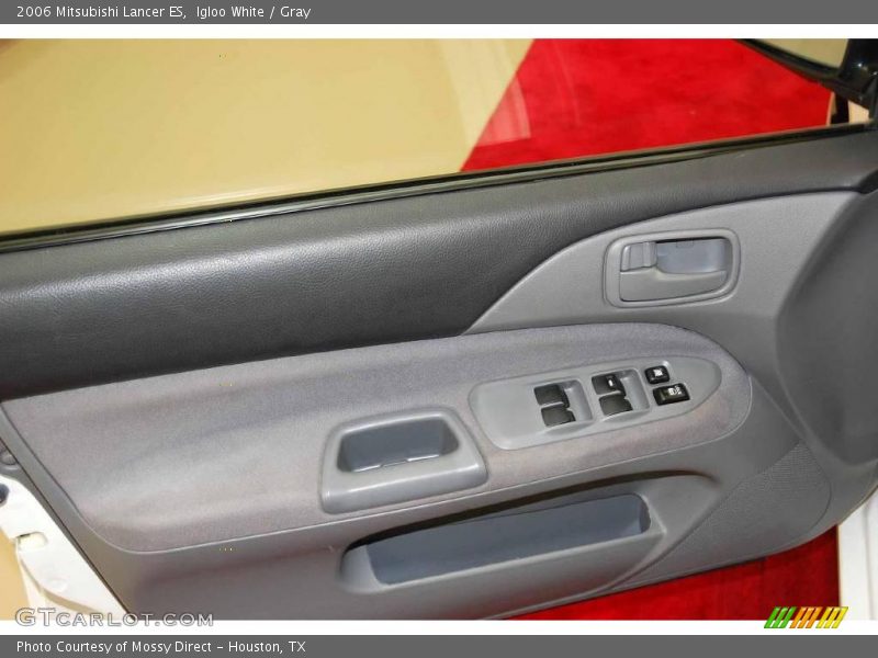 Igloo White / Gray 2006 Mitsubishi Lancer ES