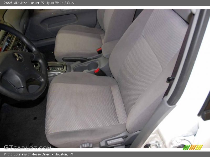 Igloo White / Gray 2006 Mitsubishi Lancer ES