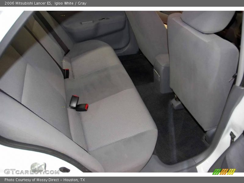 Igloo White / Gray 2006 Mitsubishi Lancer ES