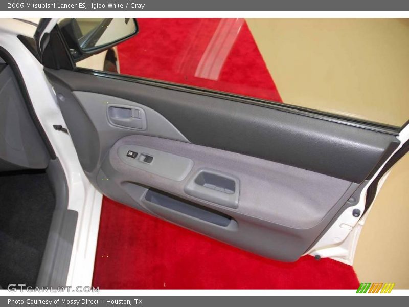 Igloo White / Gray 2006 Mitsubishi Lancer ES
