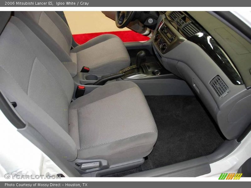 Igloo White / Gray 2006 Mitsubishi Lancer ES