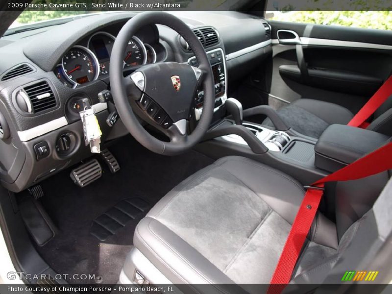 Sand White / Black w/Alcantara 2009 Porsche Cayenne GTS