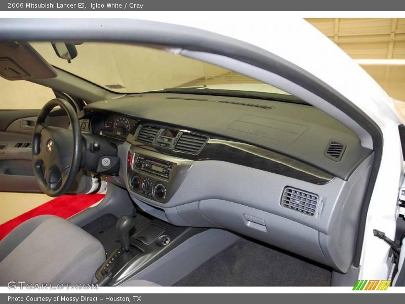 Igloo White / Gray 2006 Mitsubishi Lancer ES