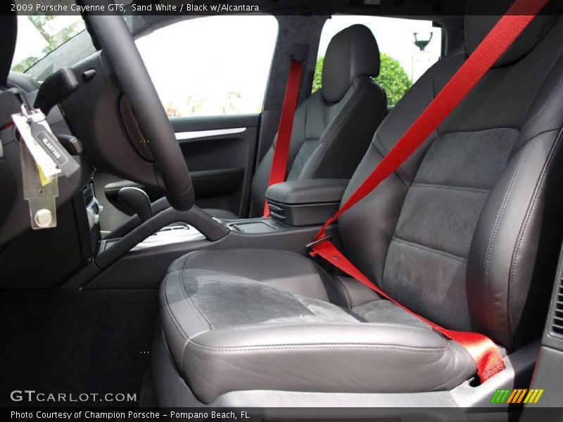 Sand White / Black w/Alcantara 2009 Porsche Cayenne GTS