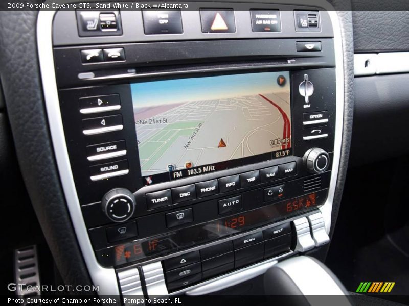 Sand White / Black w/Alcantara 2009 Porsche Cayenne GTS