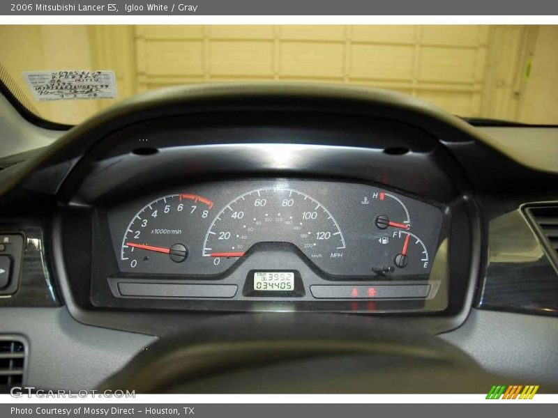Igloo White / Gray 2006 Mitsubishi Lancer ES