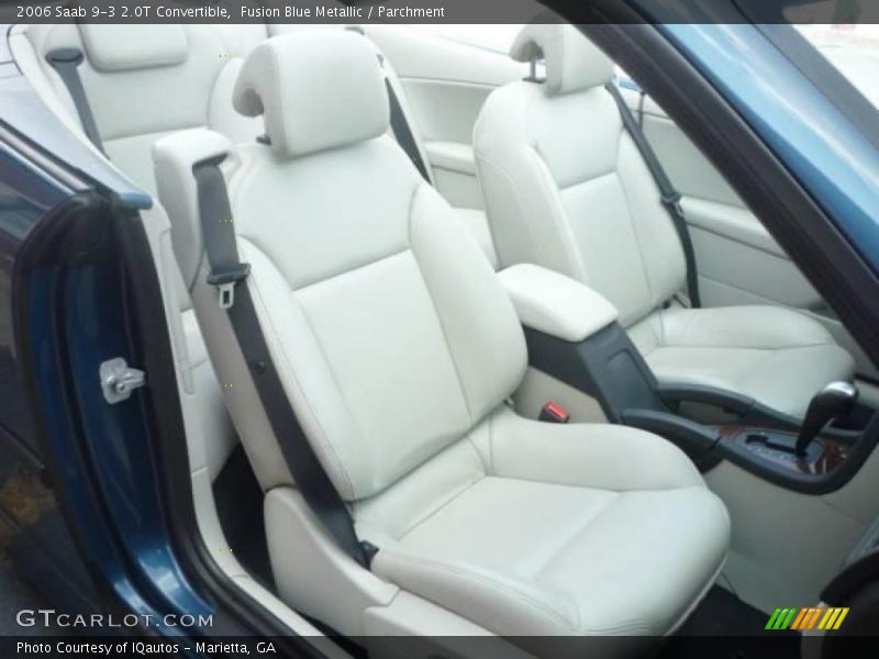Fusion Blue Metallic / Parchment 2006 Saab 9-3 2.0T Convertible