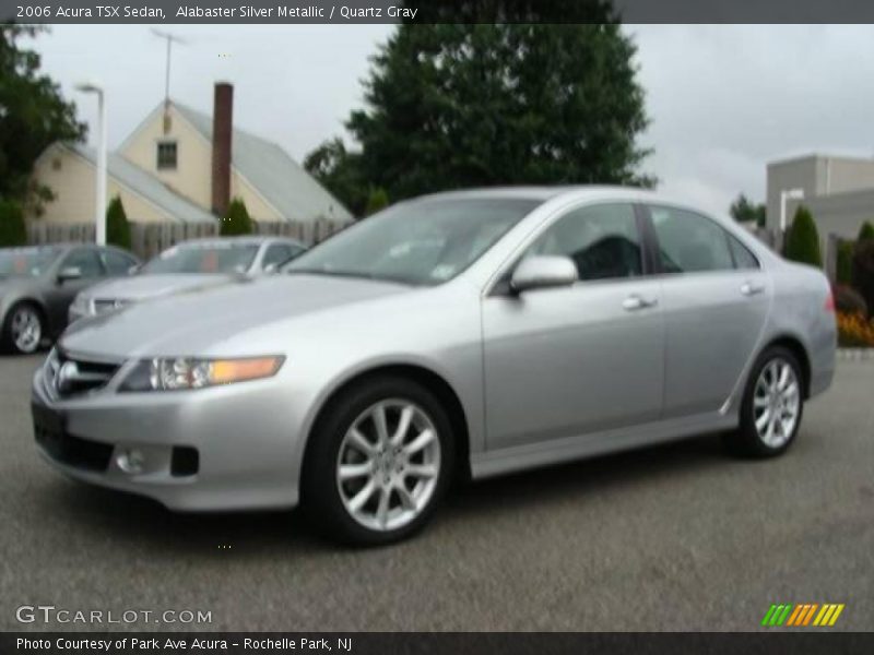 Alabaster Silver Metallic / Quartz Gray 2006 Acura TSX Sedan