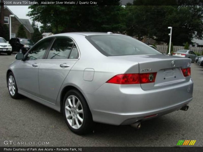 Alabaster Silver Metallic / Quartz Gray 2006 Acura TSX Sedan