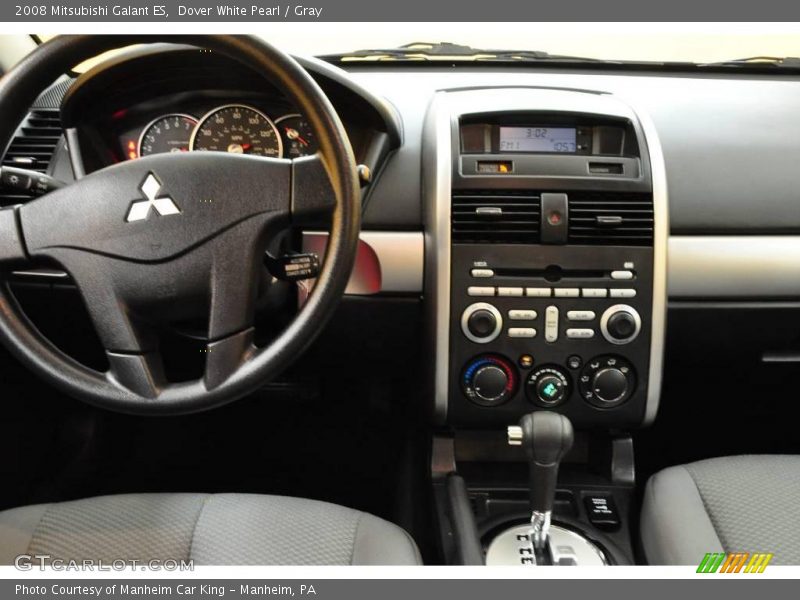 Dover White Pearl / Gray 2008 Mitsubishi Galant ES