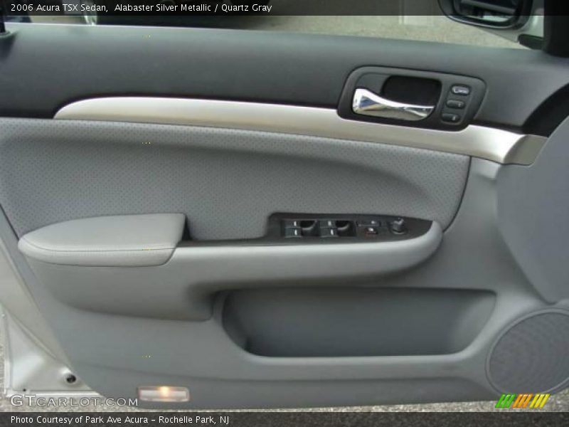 Alabaster Silver Metallic / Quartz Gray 2006 Acura TSX Sedan
