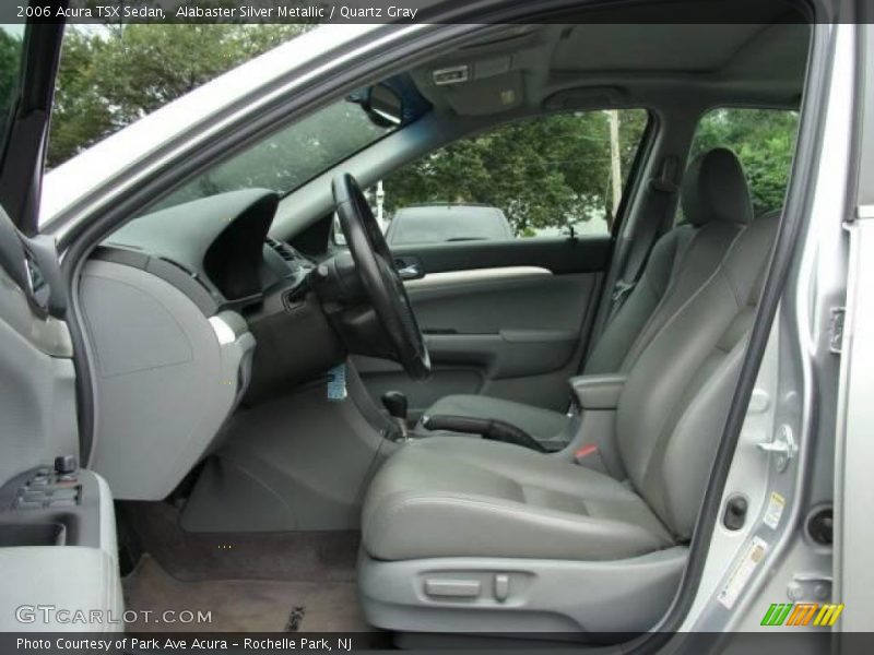 Alabaster Silver Metallic / Quartz Gray 2006 Acura TSX Sedan