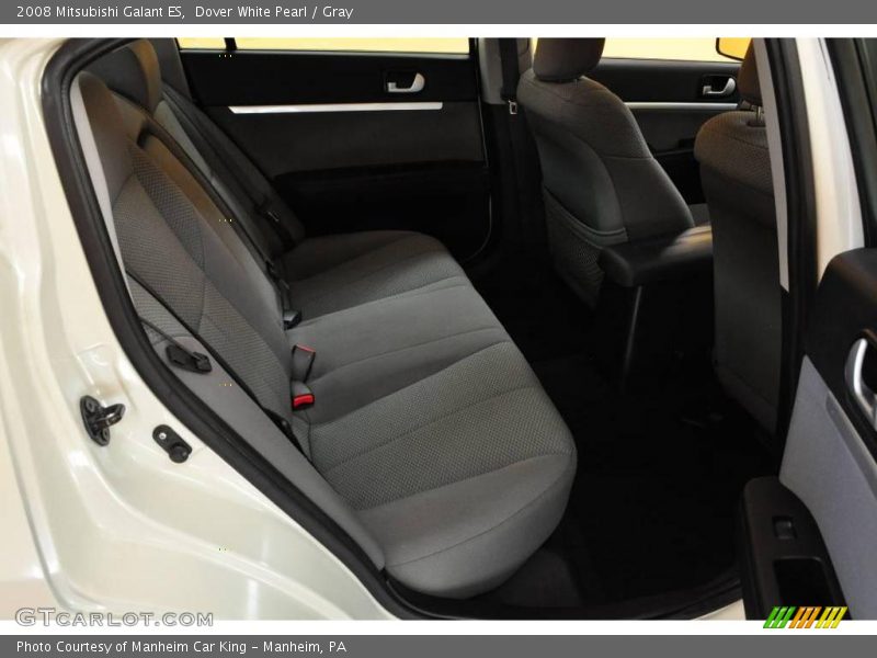 Dover White Pearl / Gray 2008 Mitsubishi Galant ES