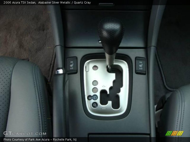 Alabaster Silver Metallic / Quartz Gray 2006 Acura TSX Sedan