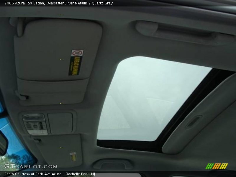 Alabaster Silver Metallic / Quartz Gray 2006 Acura TSX Sedan