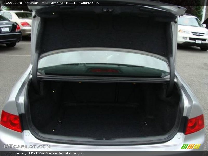 Alabaster Silver Metallic / Quartz Gray 2006 Acura TSX Sedan