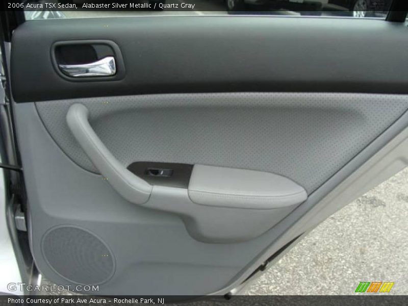 Alabaster Silver Metallic / Quartz Gray 2006 Acura TSX Sedan