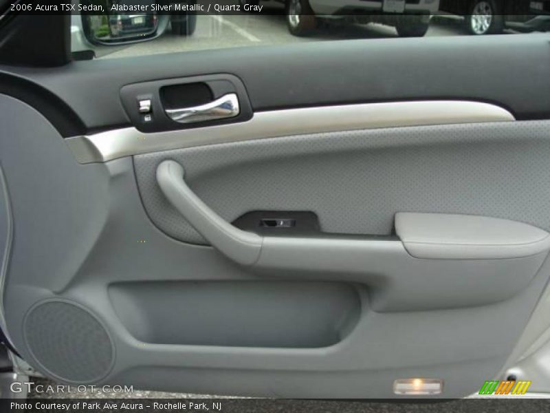 Alabaster Silver Metallic / Quartz Gray 2006 Acura TSX Sedan