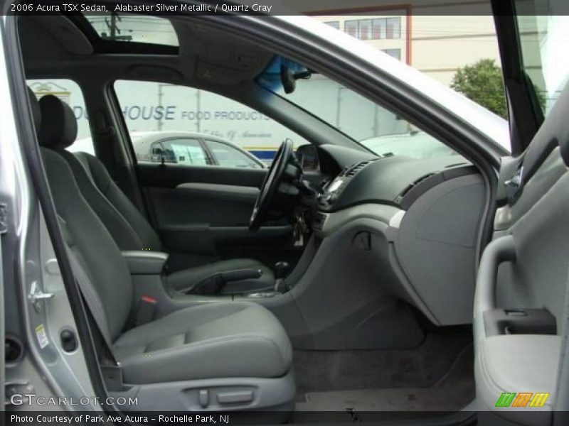 Alabaster Silver Metallic / Quartz Gray 2006 Acura TSX Sedan