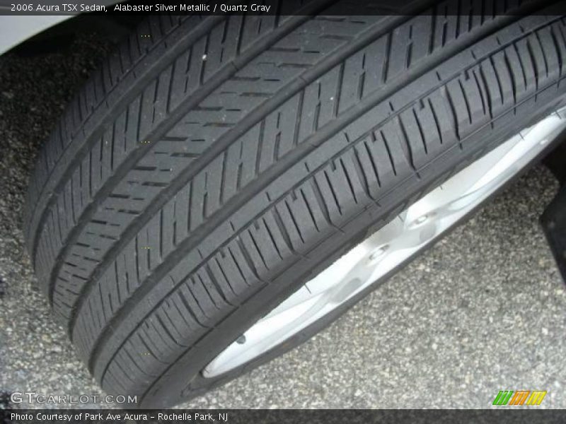 Alabaster Silver Metallic / Quartz Gray 2006 Acura TSX Sedan