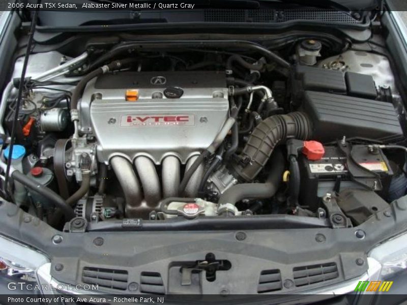 Alabaster Silver Metallic / Quartz Gray 2006 Acura TSX Sedan