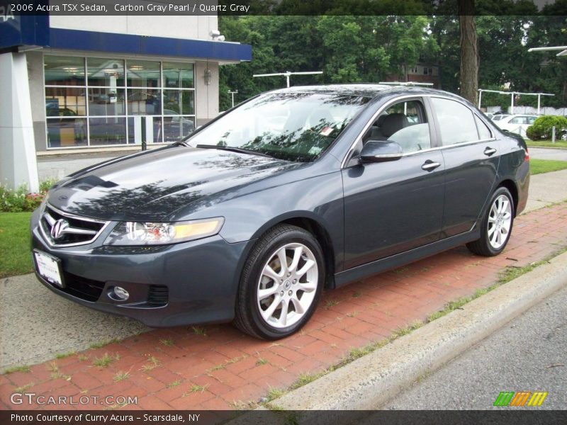 Carbon Gray Pearl / Quartz Gray 2006 Acura TSX Sedan