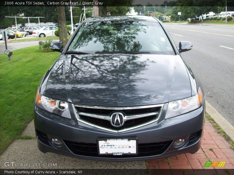Carbon Gray Pearl / Quartz Gray 2006 Acura TSX Sedan
