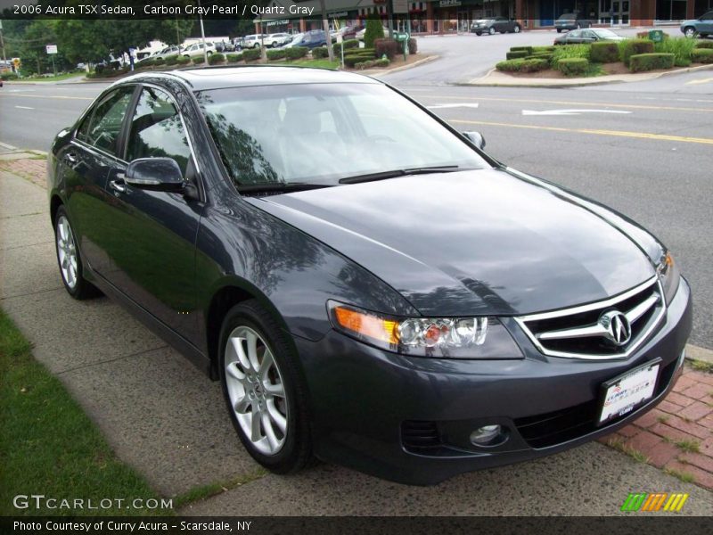 Carbon Gray Pearl / Quartz Gray 2006 Acura TSX Sedan