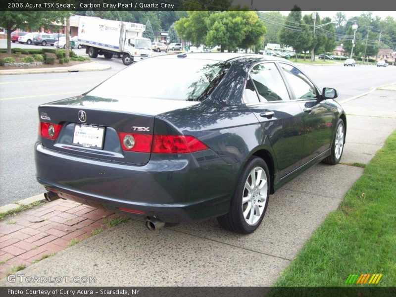 Carbon Gray Pearl / Quartz Gray 2006 Acura TSX Sedan