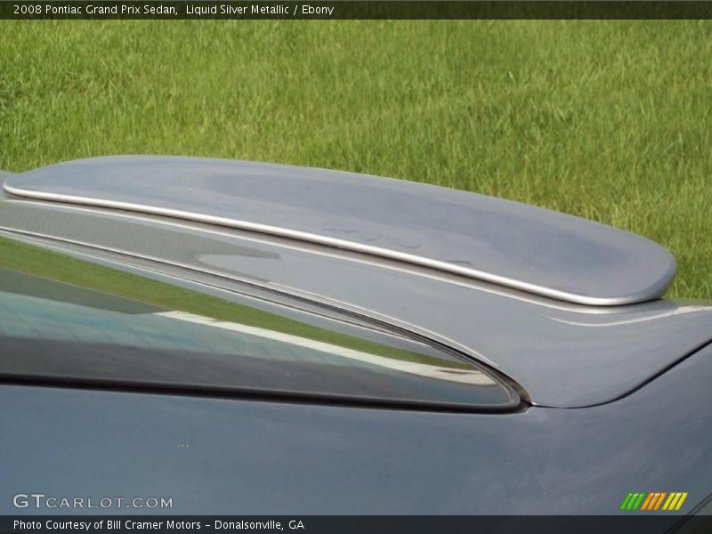 Liquid Silver Metallic / Ebony 2008 Pontiac Grand Prix Sedan