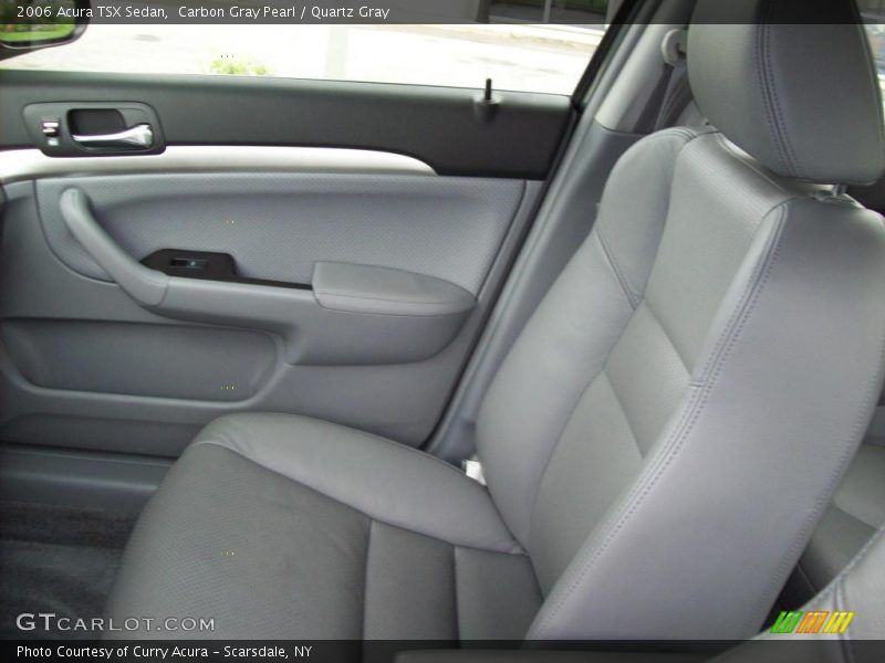 Carbon Gray Pearl / Quartz Gray 2006 Acura TSX Sedan