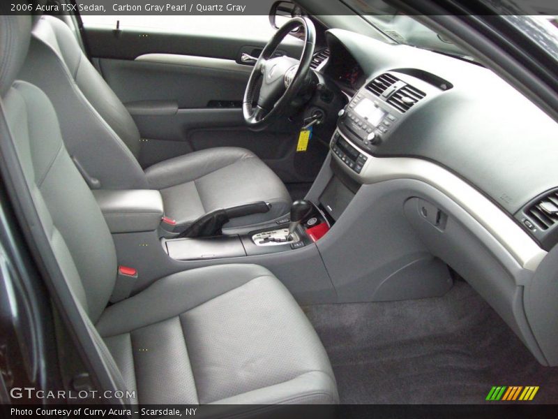 Carbon Gray Pearl / Quartz Gray 2006 Acura TSX Sedan