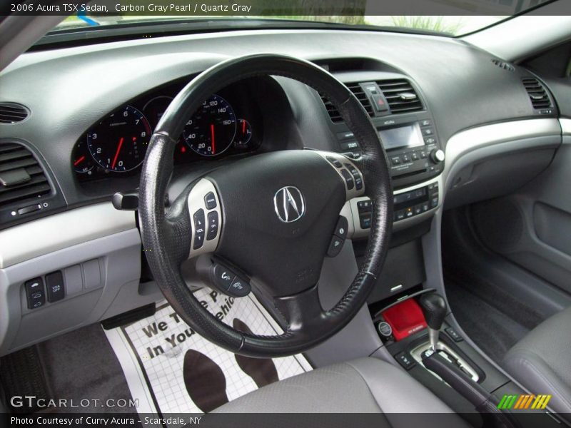Carbon Gray Pearl / Quartz Gray 2006 Acura TSX Sedan