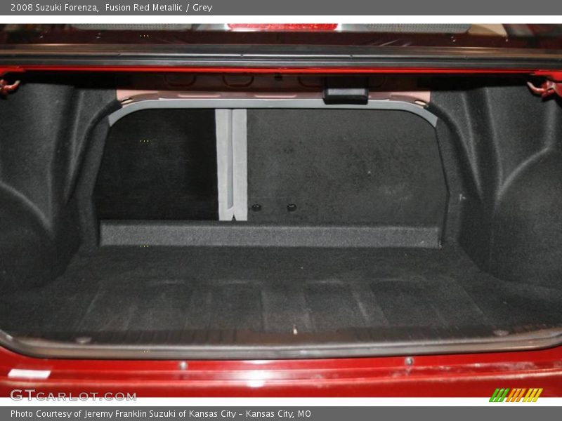 Fusion Red Metallic / Grey 2008 Suzuki Forenza