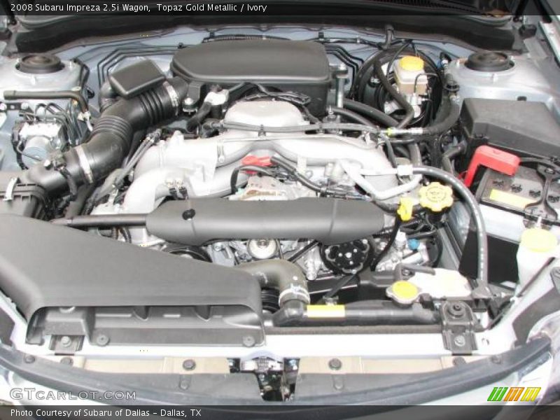 Topaz Gold Metallic / Ivory 2008 Subaru Impreza 2.5i Wagon