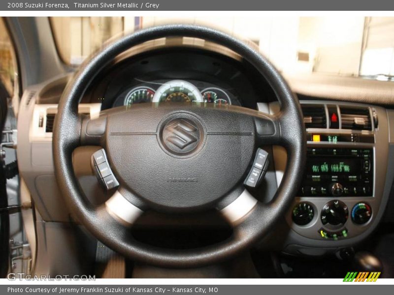 Titanium Silver Metallic / Grey 2008 Suzuki Forenza